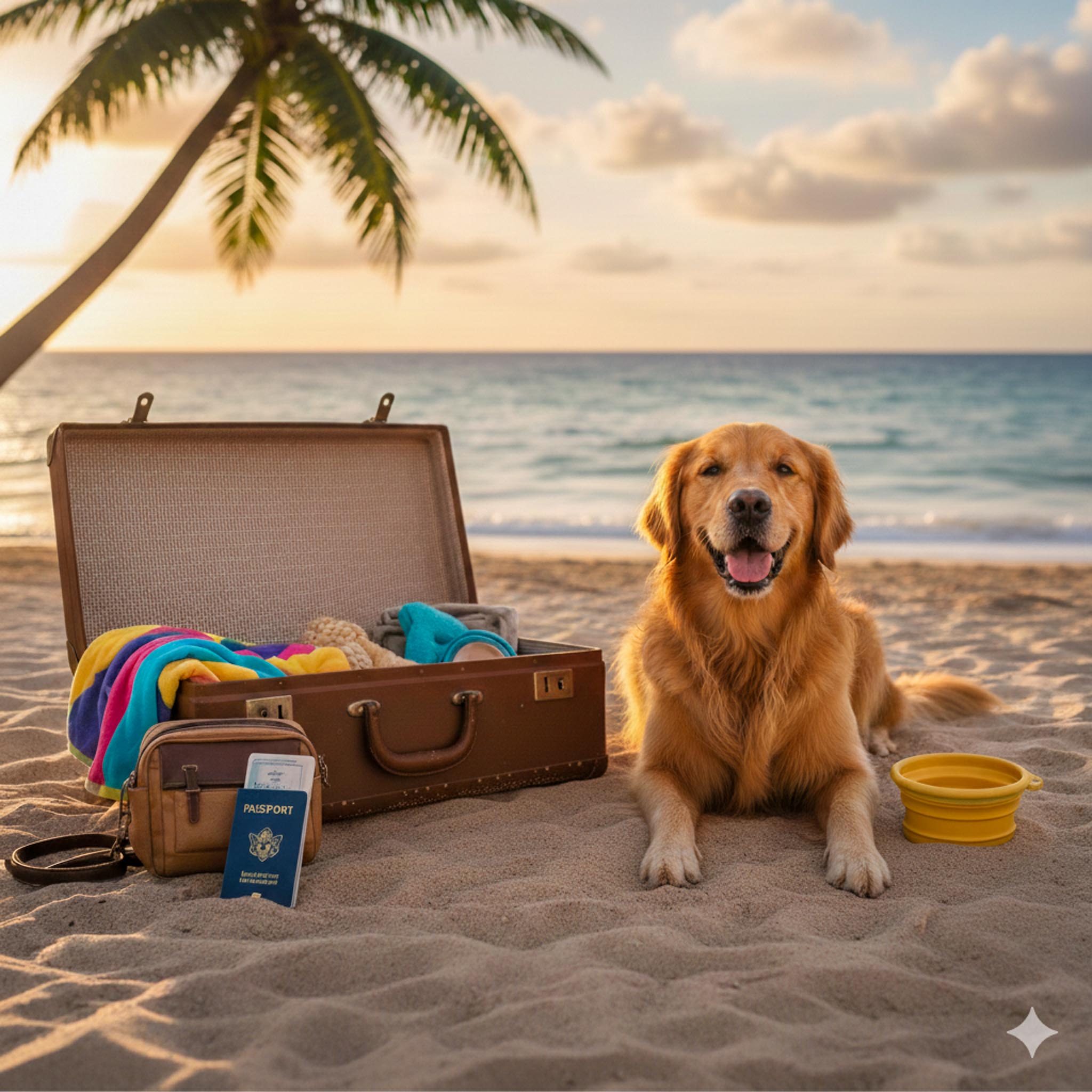 Entspannt in den Urlaub mit Hund Entspannt in den Urlaub mit Hund